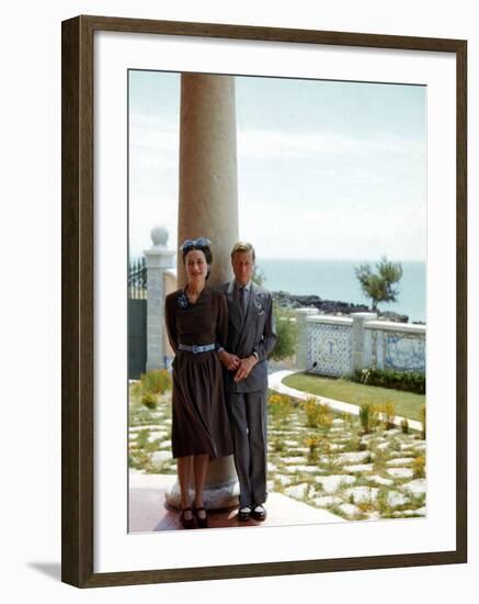 The Duke and Duchess of Windsor, aka Wallis Simpson-Thomas D^ Mcavoy-Framed Premium Photographic Print