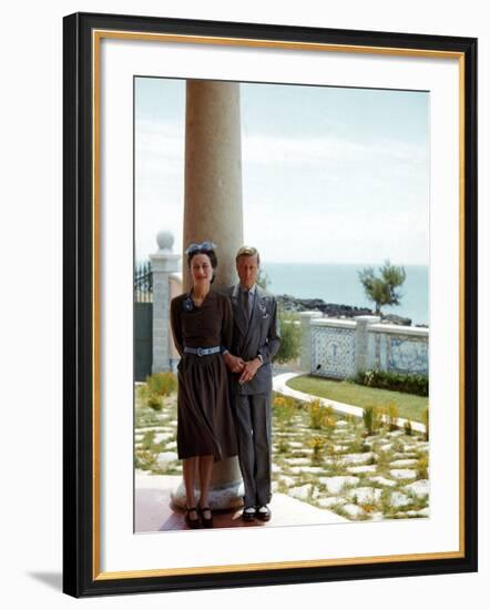 The Duke and Duchess of Windsor, aka Wallis Simpson-Thomas D^ Mcavoy-Framed Premium Photographic Print
