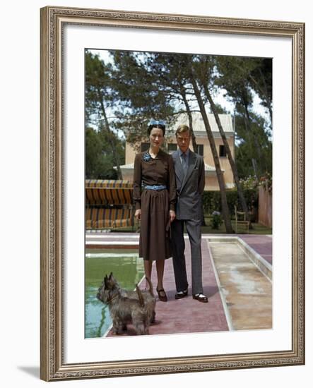 The Duke and Duchess of Windsor, aka Wallis Simpson-Thomas D^ Mcavoy-Framed Premium Photographic Print