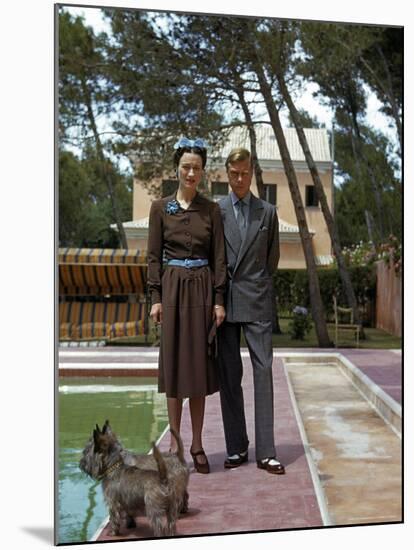 The Duke and Duchess of Windsor, aka Wallis Simpson-Thomas D^ Mcavoy-Mounted Premium Photographic Print