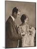 The Duke and Duchess of York at the Christening of Princess Elizabeth, 1926-null-Mounted Photographic Print