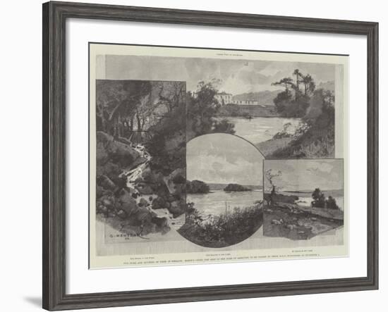 The Duke and Duchess of York in Ireland-Charles Auguste Loye-Framed Giclee Print