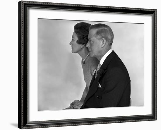 The Duke and the Duchess of Windsor, Prince Edward, Formerly King of the United Kingdom-Cecil Beaton-Framed Photographic Print