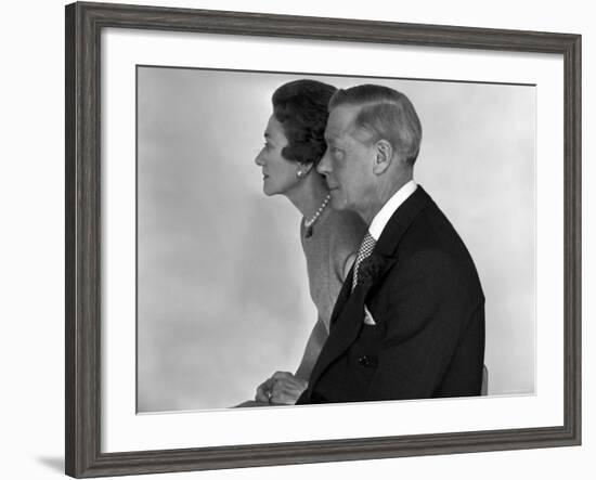 The Duke and the Duchess of Windsor, Prince Edward, Formerly King of the United Kingdom-Cecil Beaton-Framed Photographic Print