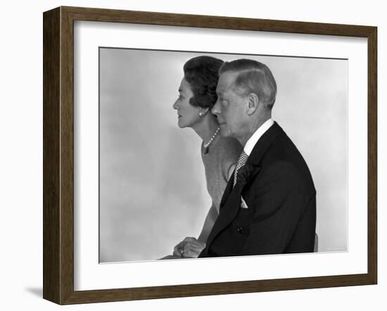The Duke and the Duchess of Windsor, Prince Edward, Formerly King of the United Kingdom-Cecil Beaton-Framed Photographic Print