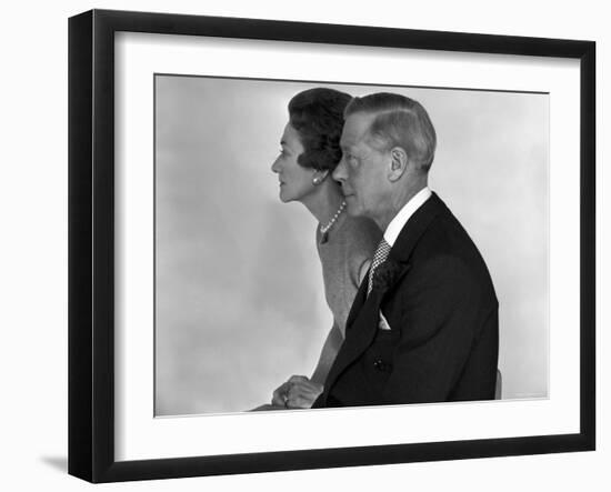 The Duke and the Duchess of Windsor, Prince Edward, Formerly King of the United Kingdom-Cecil Beaton-Framed Photographic Print