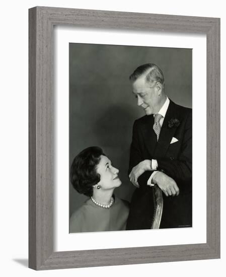 The Duke and the Duchess of Windsor, Prince Edward, Formerly King of the United Kingdom-Cecil Beaton-Framed Photographic Print