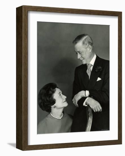 The Duke and the Duchess of Windsor, Prince Edward, Formerly King of the United Kingdom-Cecil Beaton-Framed Photographic Print