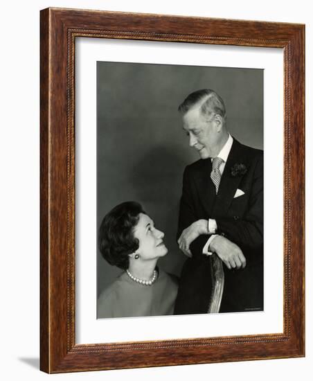 The Duke and the Duchess of Windsor, Prince Edward, Formerly King of the United Kingdom-Cecil Beaton-Framed Photographic Print