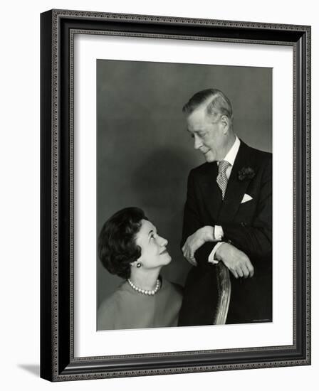 The Duke and the Duchess of Windsor, Prince Edward, Formerly King of the United Kingdom-Cecil Beaton-Framed Photographic Print