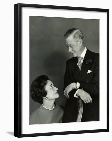 The Duke and the Duchess of Windsor, Prince Edward, Formerly King of the United Kingdom-Cecil Beaton-Framed Photographic Print