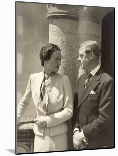 The Duke and the Duchess of Windsor, Prince Edward, Formerly King of the United Kingdom-Cecil Beaton-Mounted Photographic Print