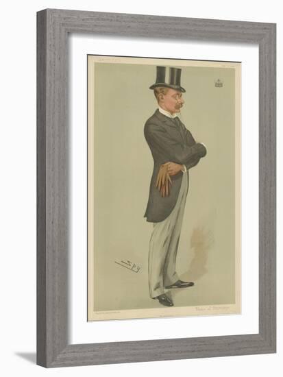 The Duke of Bedford-Sir Leslie Ward-Framed Giclee Print