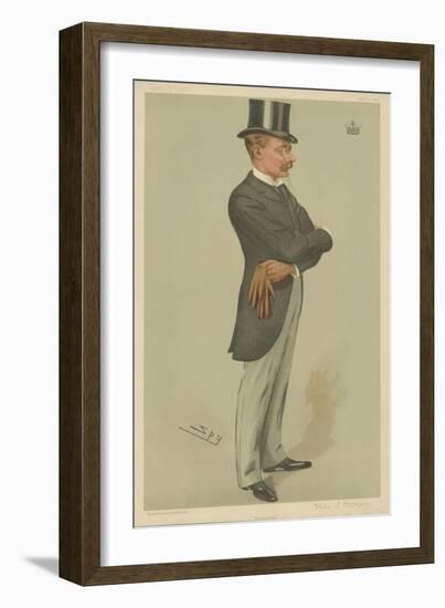 The Duke of Bedford-Sir Leslie Ward-Framed Giclee Print