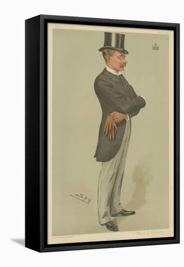 The Duke of Bedford-Sir Leslie Ward-Framed Premier Image Canvas