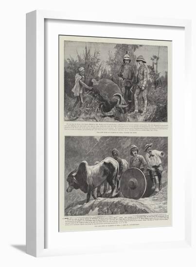 The Duke of Clarence in India-Richard Caton Woodville II-Framed Giclee Print