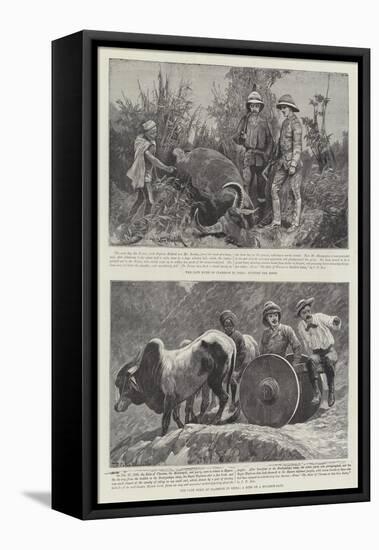The Duke of Clarence in India-Richard Caton Woodville II-Framed Premier Image Canvas
