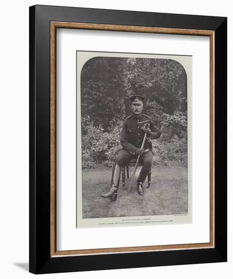 The Duke of Connaught at Aldershot-null-Framed Giclee Print