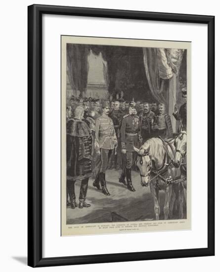 The Duke of Connaught in Hungary-Frank Dadd-Framed Giclee Print