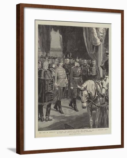 The Duke of Connaught in Hungary-Frank Dadd-Framed Giclee Print