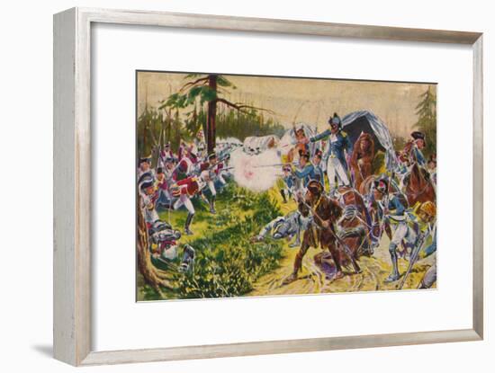 'The Duke of Cornwall's Light Infantry...at Brandywine', 1777, (1939)-Unknown-Framed Giclee Print