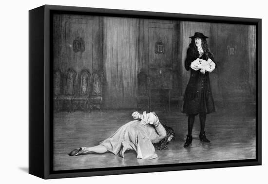 The Duke of Monmouth Pleads for His Life, 1685-John Pettie-Framed Premier Image Canvas