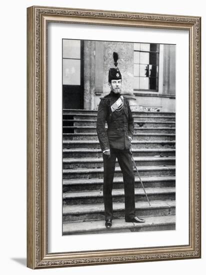 The Duke of Orléans, 19th Century-L & Son Varney-Framed Photographic Print