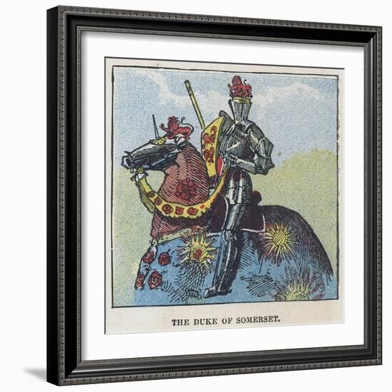 The Duke of Somerset-English School-Framed Giclee Print