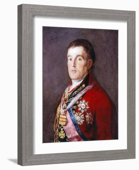 The Duke of Wellington, 1812-1814-Suzanne Valadon-Framed Giclee Print
