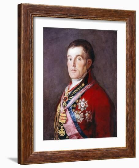 The Duke of Wellington, 1812-1814-Suzanne Valadon-Framed Giclee Print