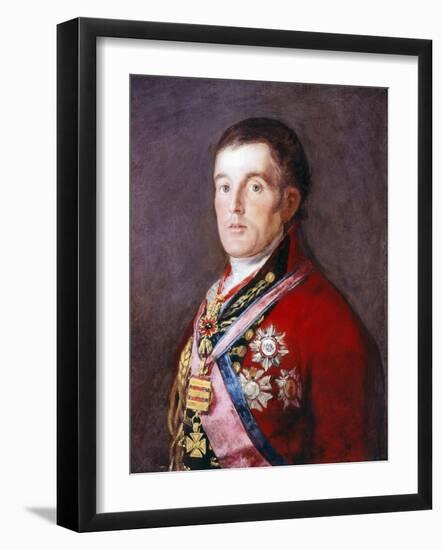 The Duke of Wellington, 1812-1814-Suzanne Valadon-Framed Giclee Print