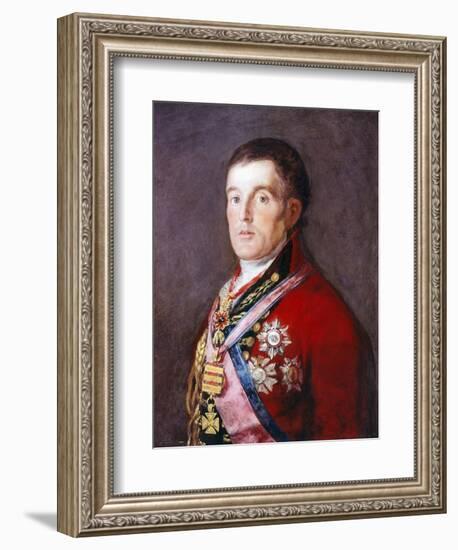 The Duke of Wellington, 1812-1814-Suzanne Valadon-Framed Giclee Print