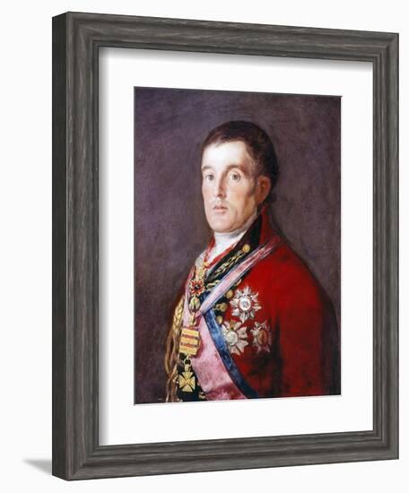 The Duke of Wellington, 1812-1814-Suzanne Valadon-Framed Giclee Print