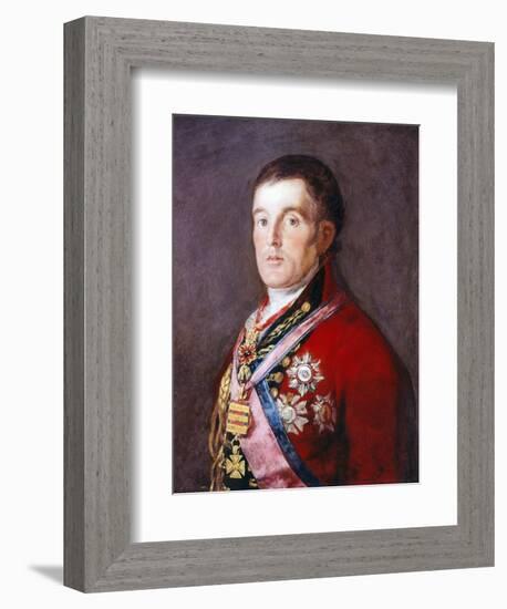 The Duke of Wellington, 1812-1814-Suzanne Valadon-Framed Giclee Print