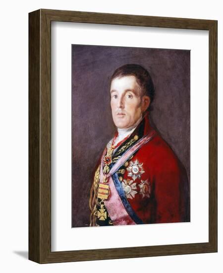 The Duke of Wellington, 1812-1814-Suzanne Valadon-Framed Giclee Print