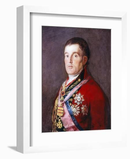 The Duke of Wellington, 1812-1814-Suzanne Valadon-Framed Giclee Print