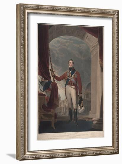 The Duke of Wellington, 1818-Thomas Lawrence-Framed Giclee Print