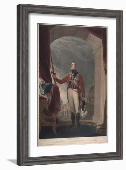 The Duke of Wellington, 1818-Thomas Lawrence-Framed Giclee Print