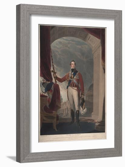 The Duke of Wellington, 1818-Thomas Lawrence-Framed Giclee Print