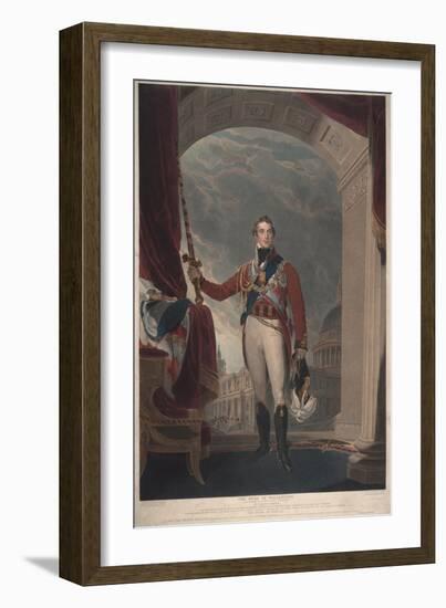 The Duke of Wellington, 1818-Thomas Lawrence-Framed Giclee Print