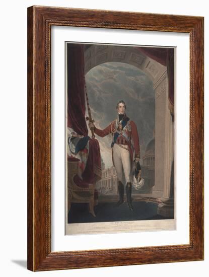 The Duke of Wellington, 1818-Thomas Lawrence-Framed Giclee Print