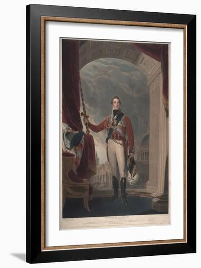 The Duke of Wellington, 1818-Thomas Lawrence-Framed Giclee Print
