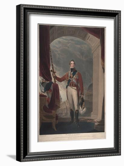 The Duke of Wellington, 1818-Thomas Lawrence-Framed Giclee Print