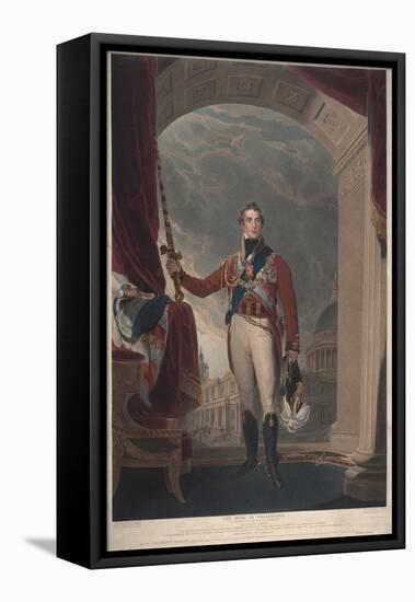 The Duke of Wellington, 1818-Thomas Lawrence-Framed Premier Image Canvas