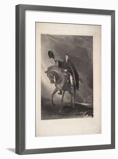 The Duke of Wellington, 1820-Thomas Lawrence-Framed Giclee Print