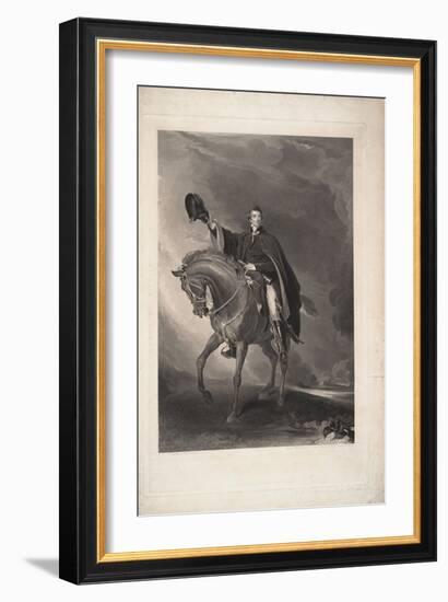 The Duke of Wellington, 1820-Thomas Lawrence-Framed Giclee Print