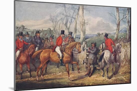 The Duke of Wellington and Hodge, 1906-Henry Thomas Alken-Mounted Giclee Print