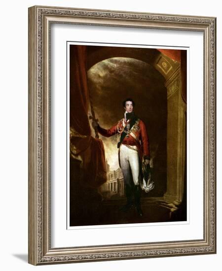 The Duke of Wellington, Irish-Born British Soldier and Statesman, 19th Century-Thomas Lawrence-Framed Giclee Print