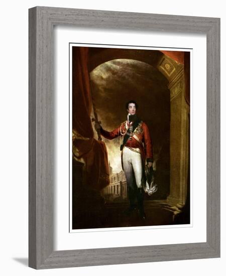 The Duke of Wellington, Irish-Born British Soldier and Statesman, 19th Century-Thomas Lawrence-Framed Giclee Print