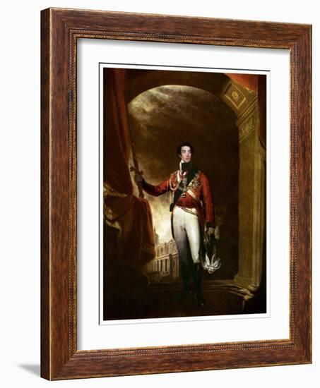 The Duke of Wellington, Irish-Born British Soldier and Statesman, 19th Century-Thomas Lawrence-Framed Giclee Print